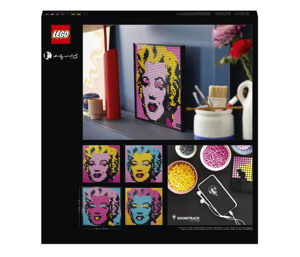 LEGO Art 31197 Marilyn Monroe Andy'ego Warhola - 581421 - zdjęcie 8